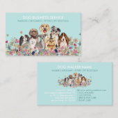 Carte De Visite Service de dressage de chiens (Devant / Derrière)