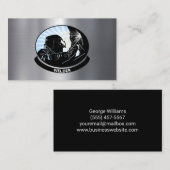 Carte De Visite Service de fabrication de soudure métallique (Devant / Derrière)