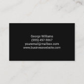 Carte De Visite Service de fabrication de soudure métallique (Dos)