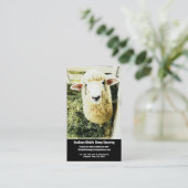 Carte De Visite Service de ferme ou de cisaillement de moutons (Debout devant)