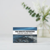 Carte De Visite Service de filtration d'eau (Debout devant)