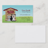 Carte De Visite service de garde d'animaux (Devant / Derrière)