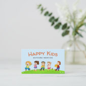 Carte De Visite Service de garde d'enfants (Debout devant)