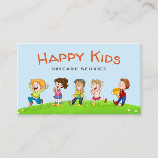 Carte De Visite Service de garde d'enfants