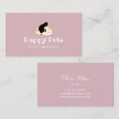 Carte De Visite Service de garde pour animaux de compagnie - Chien (Devant / Derrière)