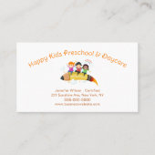 Carte De Visite Service de garderie pour enfants (Devant)