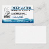 Carte De Visite Service de guide de pêche (Devant / Derrière)