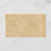 Carte De Visite Service de guide de pêche à la mouche (Dos)