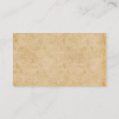 Carte De Visite Service de guide de pêche aérienne (Dos)