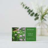 Carte De Visite Service de jardinage professionnel (Debout devant)