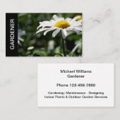 Carte De Visite Service de jardinage professionnel de jardinier (Devant / Derrière)
