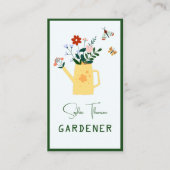 Carte De Visite Service de jardinier (Devant)
