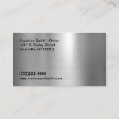 Carte De Visite Service de lavage de pression (Dos)