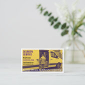 Carte De Visite Service de livraison | Courrier (Debout devant)