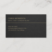 Carte De Visite Service de livraison de gravier Professionnel (Dos)