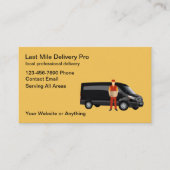 Carte De Visite Service de livraison locale dernier Mile (Devant)