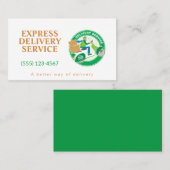 Carte De Visite Service de livraison professionnelle (Devant / Derrière)
