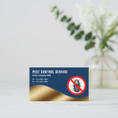 Carte De Visite Service de lutte contre les parasites de la Marine (Debout devant)