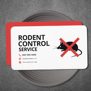 Carte De Visite Service de lutte contre les rongeurs
