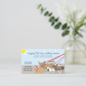 Carte De Visite Service de marche pour chiens professionnels Affai (Debout devant)