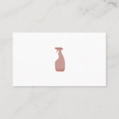 Carte De Visite Service de ménage (Dos)