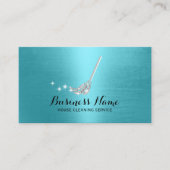 Carte De Visite Service de ménage de la maison femme de ménage Sil (Devant)