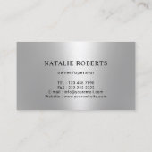 Carte De Visite Service de ménage de maison moderne Service de fem (Dos)