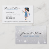 Carte De Visite Service de ménage de ménage professionnel (Devant / Derrière)