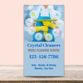 Carte De Visite Service de ménage moderne