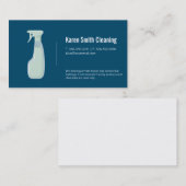 Carte De Visite Service de ménage | Spray nettoyant (Devant / Derrière)