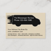 Carte De Visite Service de messagerie (Devant)