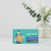 Carte De Visite Service de messagerie (Debout devant)