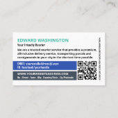 Carte De Visite Service de messagerie (Dos)