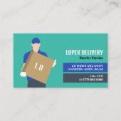 Carte De Visite Service de messagerie (Devant)