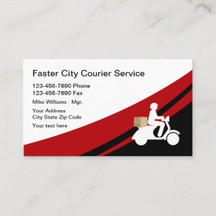 Carte De Visite Service de messagerie et de coursier
