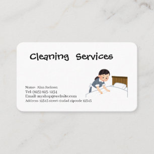 Carte De Visite Service de nettoyage