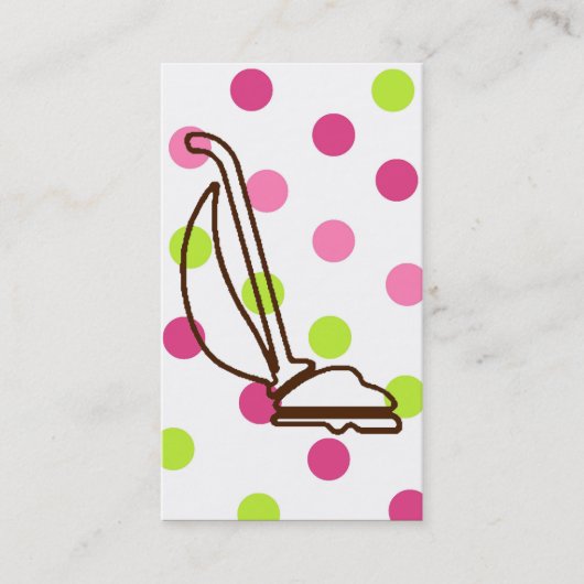 Carte De Visite Service de nettoyage (Devant)