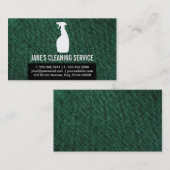 Carte De Visite Service de nettoyage (Devant / Derrière)