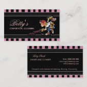 Carte De Visite Service de nettoyage (Devant / Derrière)