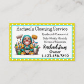 Carte De Visite Service De Nettoyage (Devant)