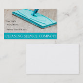 Carte De Visite Service de nettoyage (Devant / Derrière)