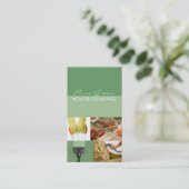 Carte De Visite Service de nettoyage à domicile (Debout devant)