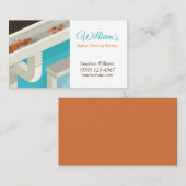 Carte De Visite Service de nettoyage à domicile professionnel (Devant / Derrière)