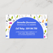 Carte De Visite Service de nettoyage Blue House (Dos)