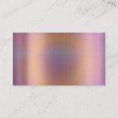 Carte De Visite Service De Nettoyage Classique Holographe En Argen (Dos)