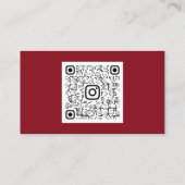 Carte De Visite Service De Nettoyage Classique Maid Gold Groom Bou (Dos)