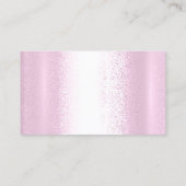 Carte De Visite Service De Nettoyage Classique Maid Grey Rose Arge (Dos)