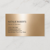 Carte De Visite Service de nettoyage de la maison Fournitures mode (Dos)