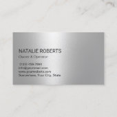 Carte De Visite Service de nettoyage de la maison Parties scintill (Dos)