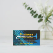 Carte De Visite Service de nettoyage de lave-linge à pression (Debout devant)